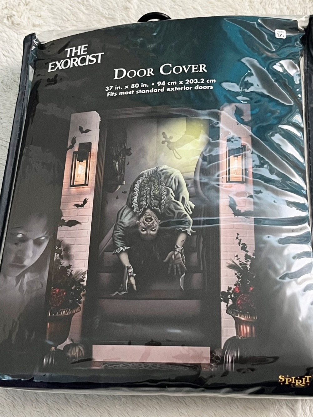 The Exorcist Regan Door Cover Halloween Horror Spooky Wall Decor